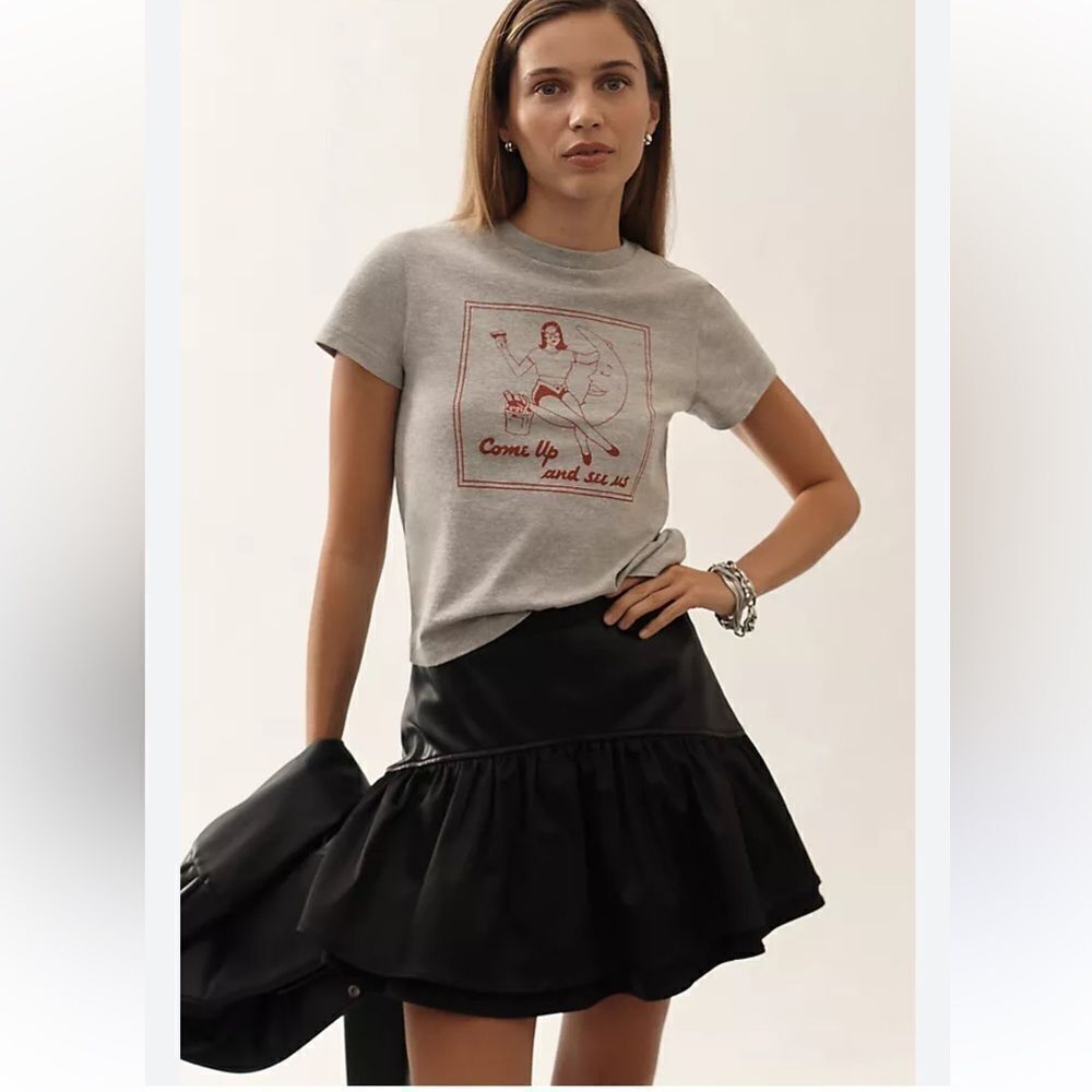 RE/DONE Come Up Classic Tee XS NWT
